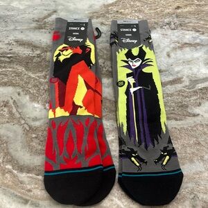 Stance men’s socks, casual size large Disney edition